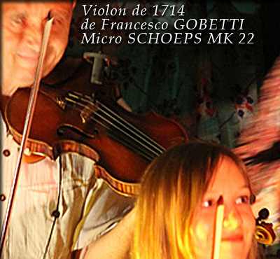 Jacques GAY- violon Gobetti - micro Schoeps MK 22