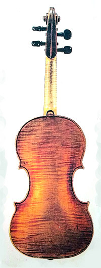 violon amati Hammerle 1658 fond