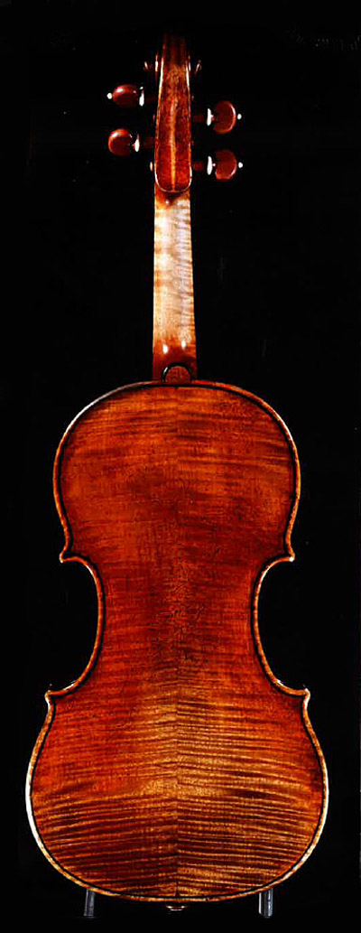 Fond du violon de Guarnerius le GOODMAN 1737