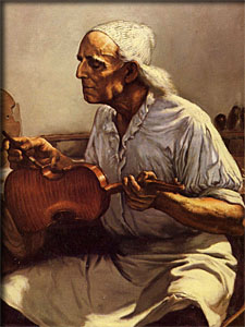 Stradivarius dans son atelier 